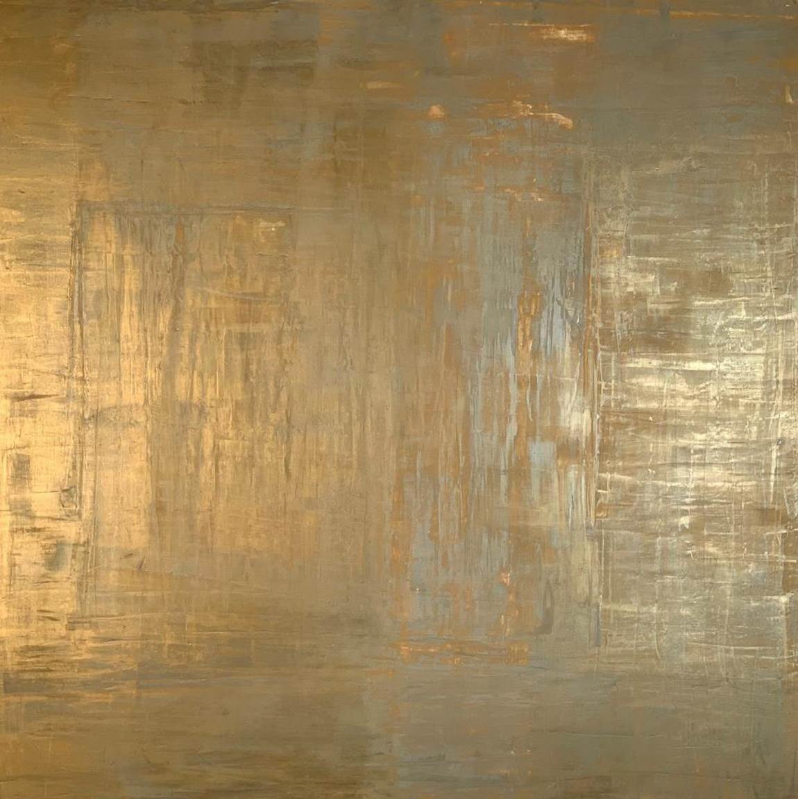 Carol Post, &quot;Bronze&quot;, Venetian Plaster and Acrylic on Canvas For Sale at  1stDibs