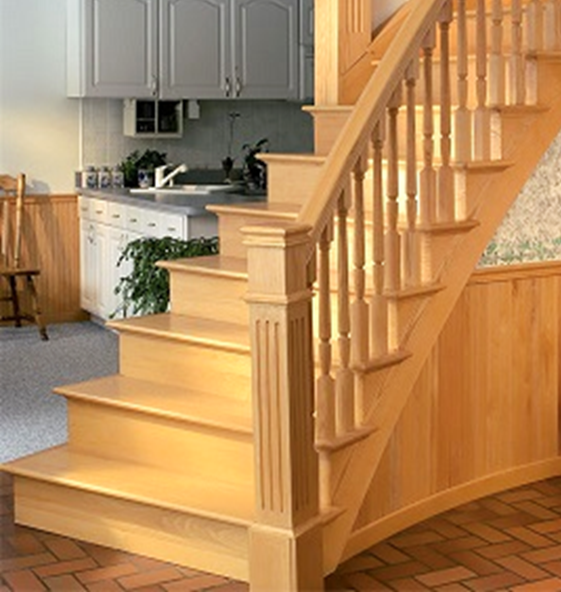 Hardwood Stairs to Match Flooring